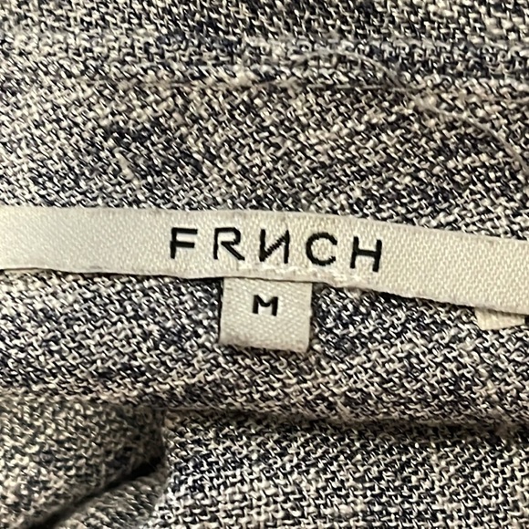 Frnch blouse flare bottom short sleeve - Picture 4 of 8